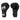 Gants de Boxe Lavable Noir — Metal Boxe